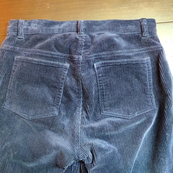 Women's petite Jones New York blue corduroy pants size 4P. - Picture 3 of 7
